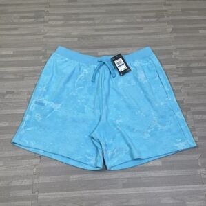 Under Armour UA Journey Terry Sweat Shorts Mens Size XL 6" 1377180-493 Blue